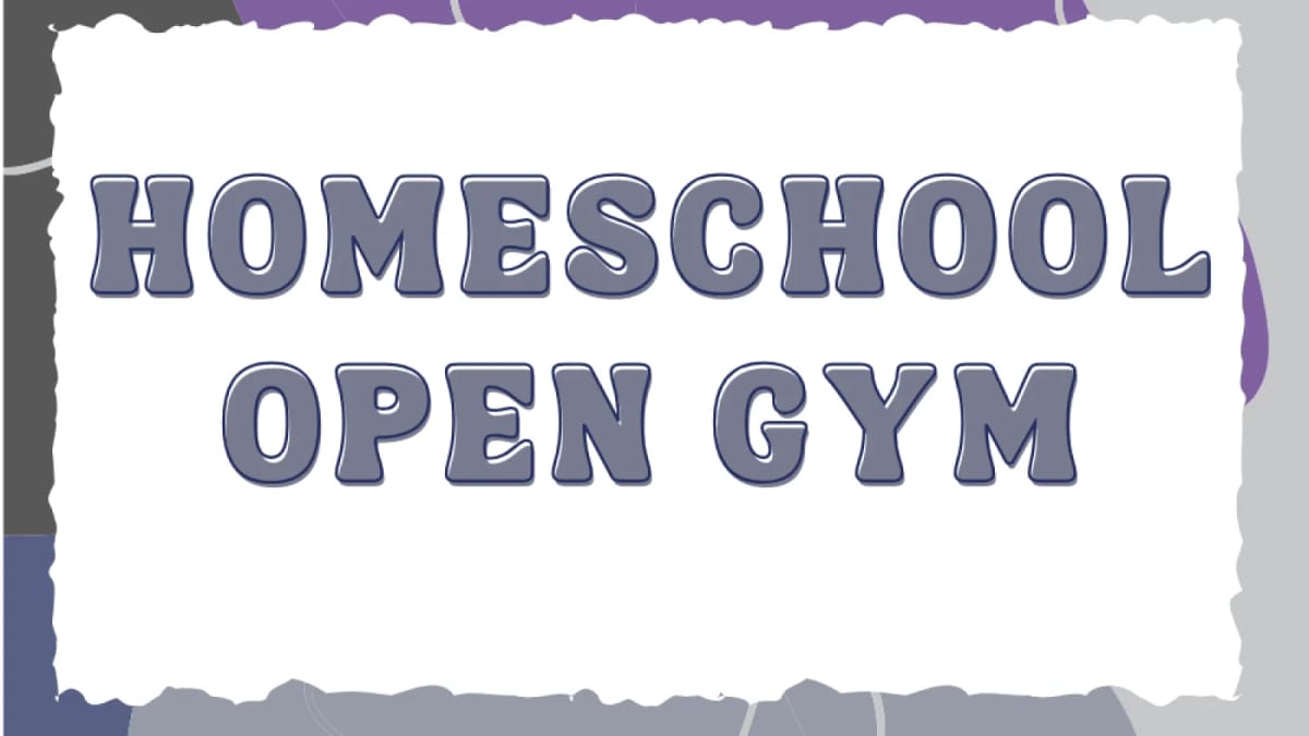 Home School Open Gym Event