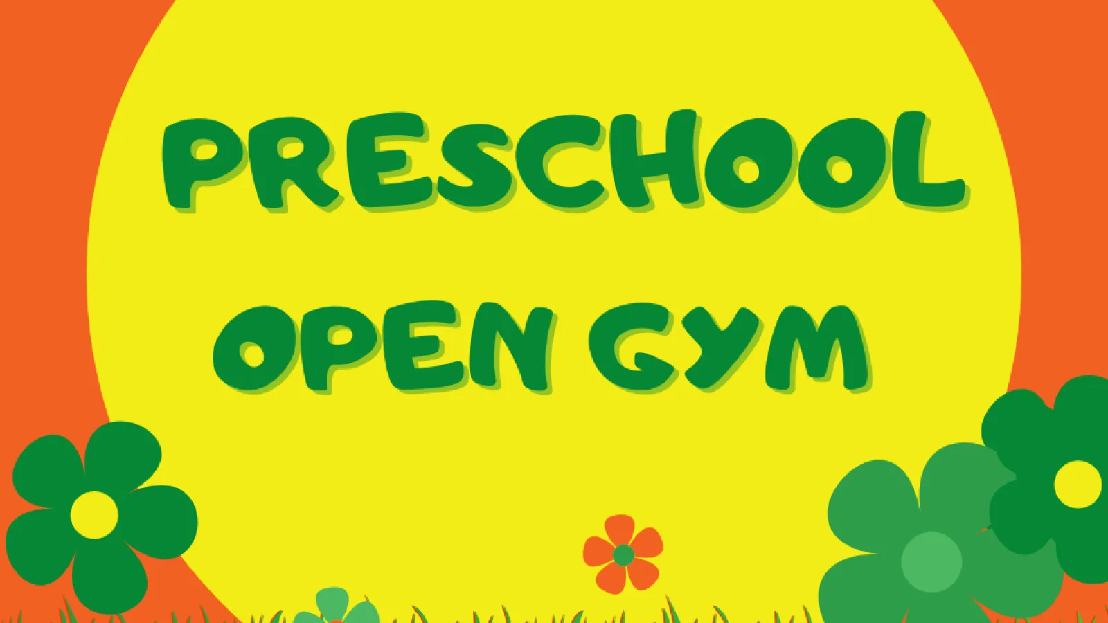 Preschool Open Gym Event